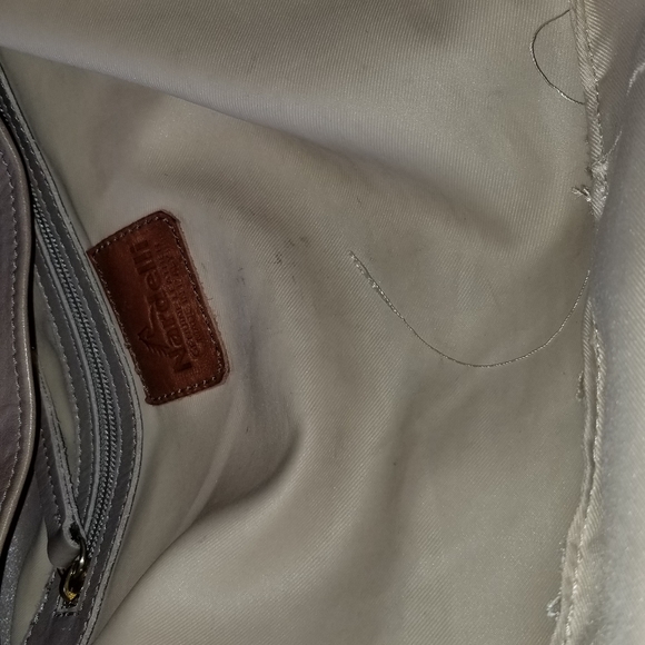 Nardelli Italian Leather Shoulder Bag XL - Picture 4 of 5